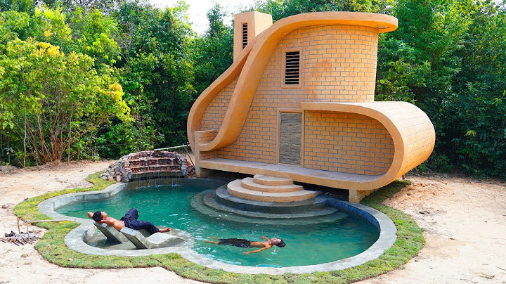 100 Days Building A Modern Two-Story Millionaire House Using Primitive Tools