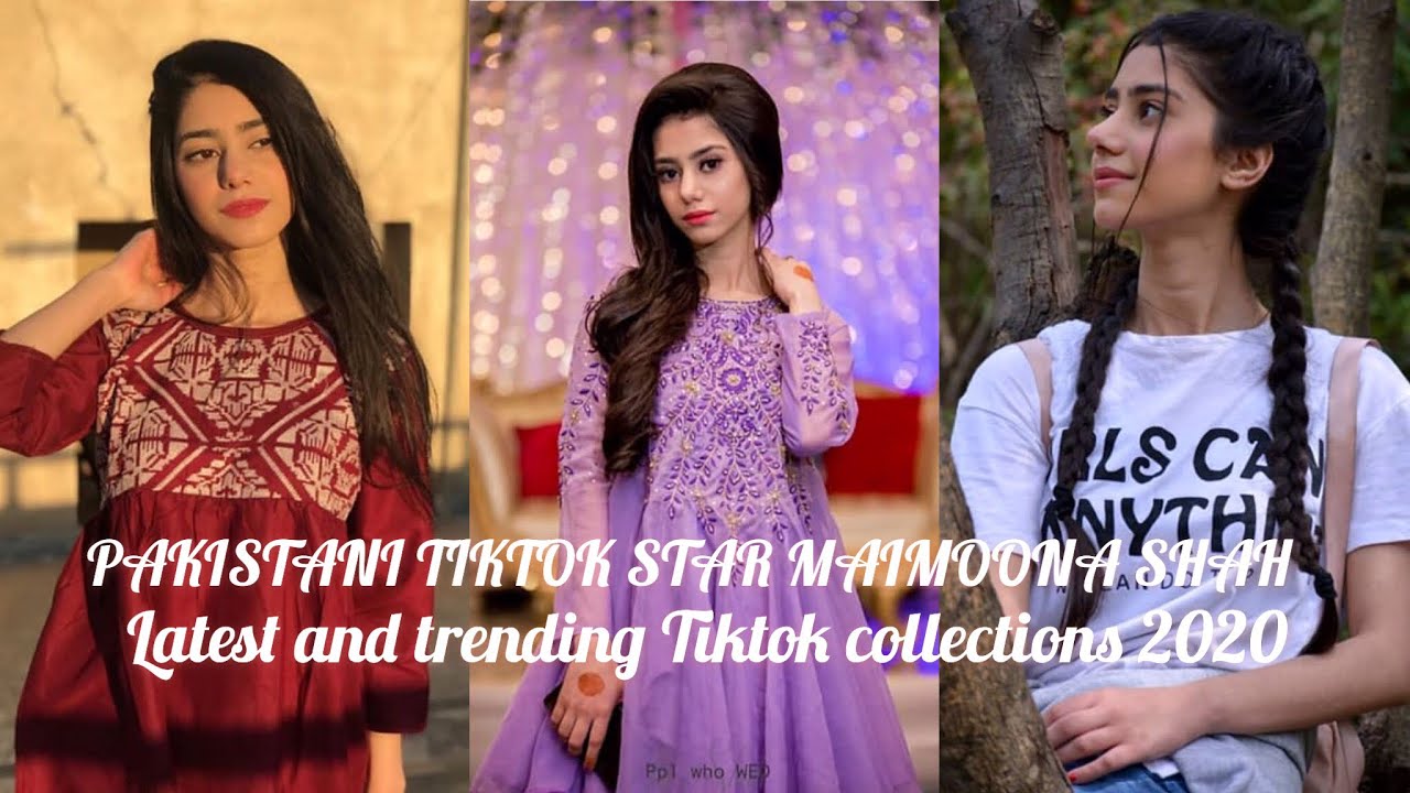 PAKISTANI TIKTOK STAR MAIMOONA SHAH LATEST AND TRENDING TIKTOK ...