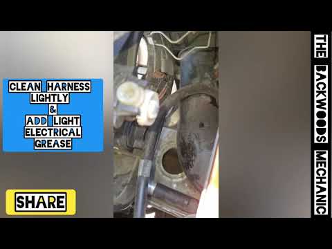 How To Change Low Beam Light Bulb 2001 Voltswagon Cabrio / Golf  #VW #DIY #repair #cabrio