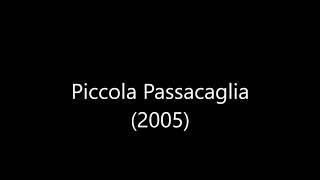 Piccola Passacaglia