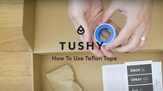 How To Use Teflon Plumber's Tape for Tushy Bidet Resimi