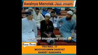 Awalnya Menolak Jadi Imam.. Pas Mau...!! suaranya Dahsyat Sangat Merdu || Imam Muda 2021