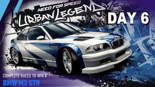Need For Speed No Limits | BMW M3 GTR ( Day 6 - Urban Legend )