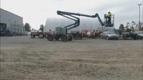 For Sale 2007 Genie Z45/25J 45' 4WD D/F Articulating Boom Lift Man bidadoo.com