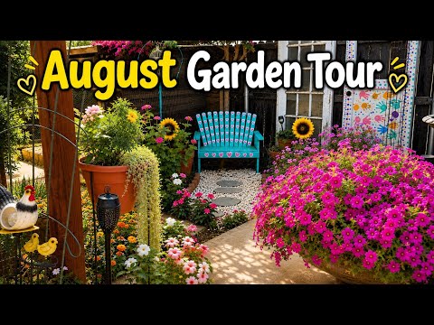 August Garden Tour | Summer at its Best… But One Regret!