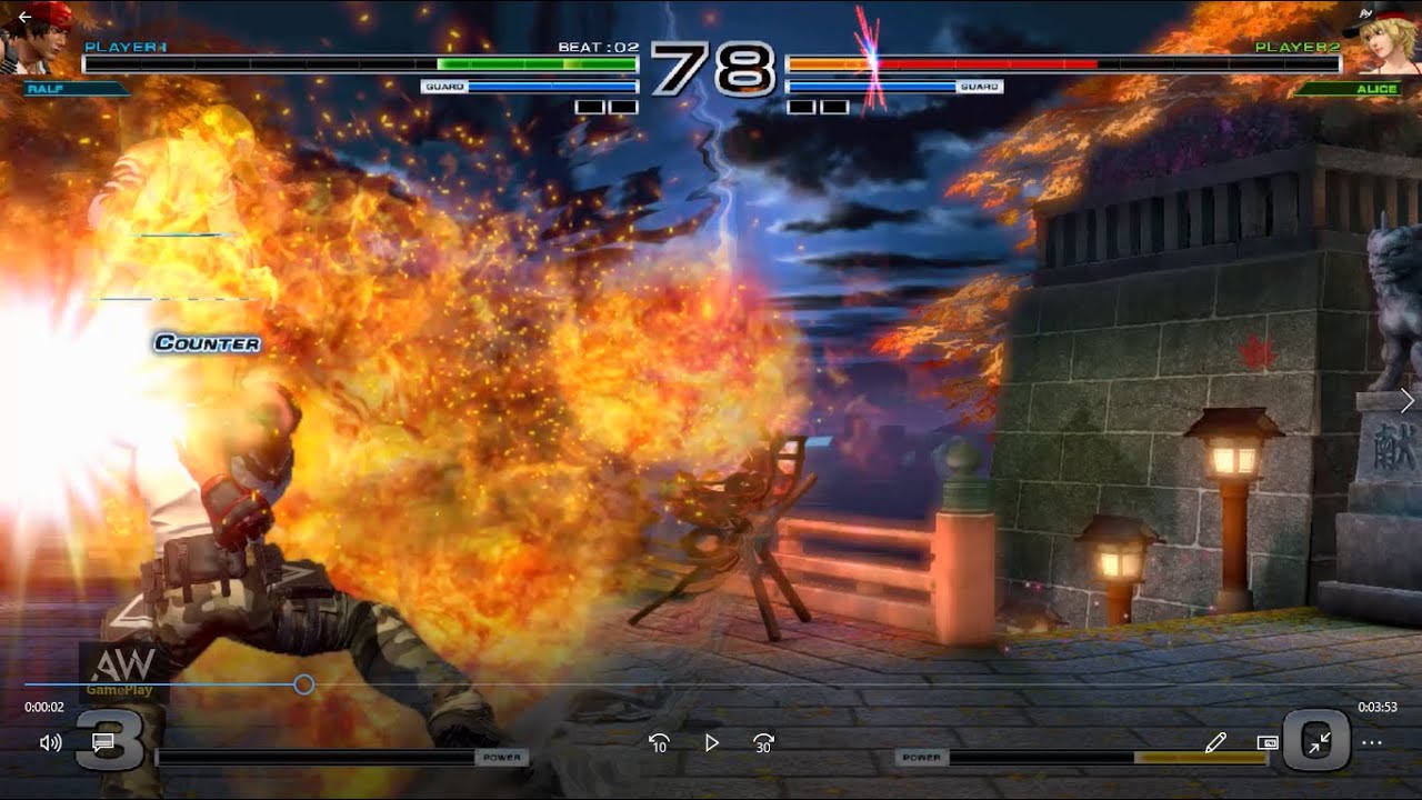Ralf vs Alice - The King of Fighters XIV Combos KOF 14 - YouTube