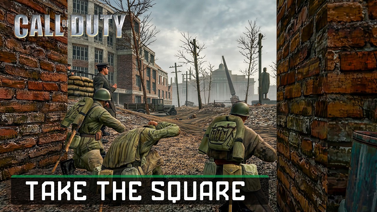 Call of Duty [HD Texture Mod] Mission 15: Red Square【4K VETERAN】 - YouTube