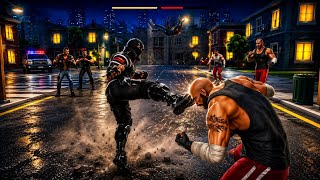 Ninja Fighting Game Gameplay | Epic Street Battle | Android Action Game (4K) screenshot 1
