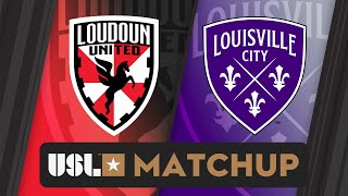 Loudoun United FC v Louisville City FC: April 20, 2024 screenshot 1