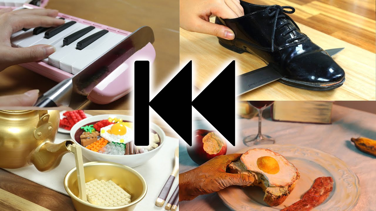 Satisfying REVERSE Stop Motion compilation!