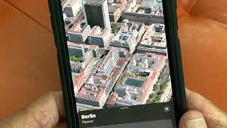 How to use Flyover in Maps to Tour Berlin Germany on iPhone 12 iOS15 screenshot 1