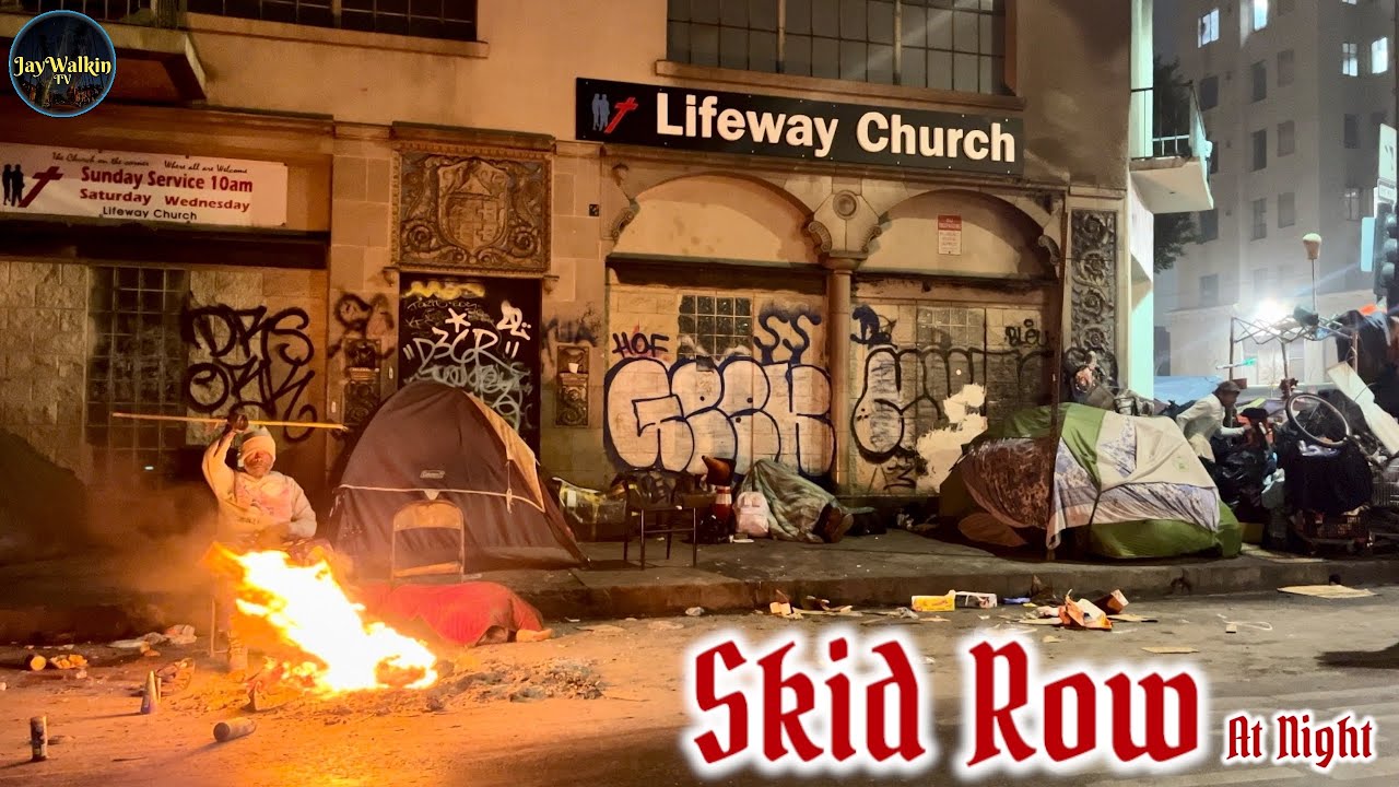 New Year’s Eve on Skid Row 🎊• Ep 50 | Los Angeles, California [4K] 🇺🇸