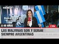 La VIGILIA a 40 AÑOS de la GUERRA de MALVINAS - EDITORIAL de Daniela BALLESTER desde USHUAIA