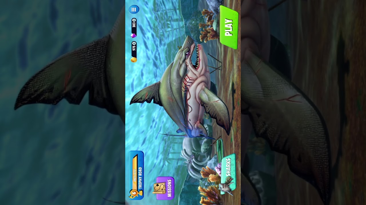 ANCIENT MEGALODON PLAYABLE IN HUNGRY SHARK PRIMAL? 