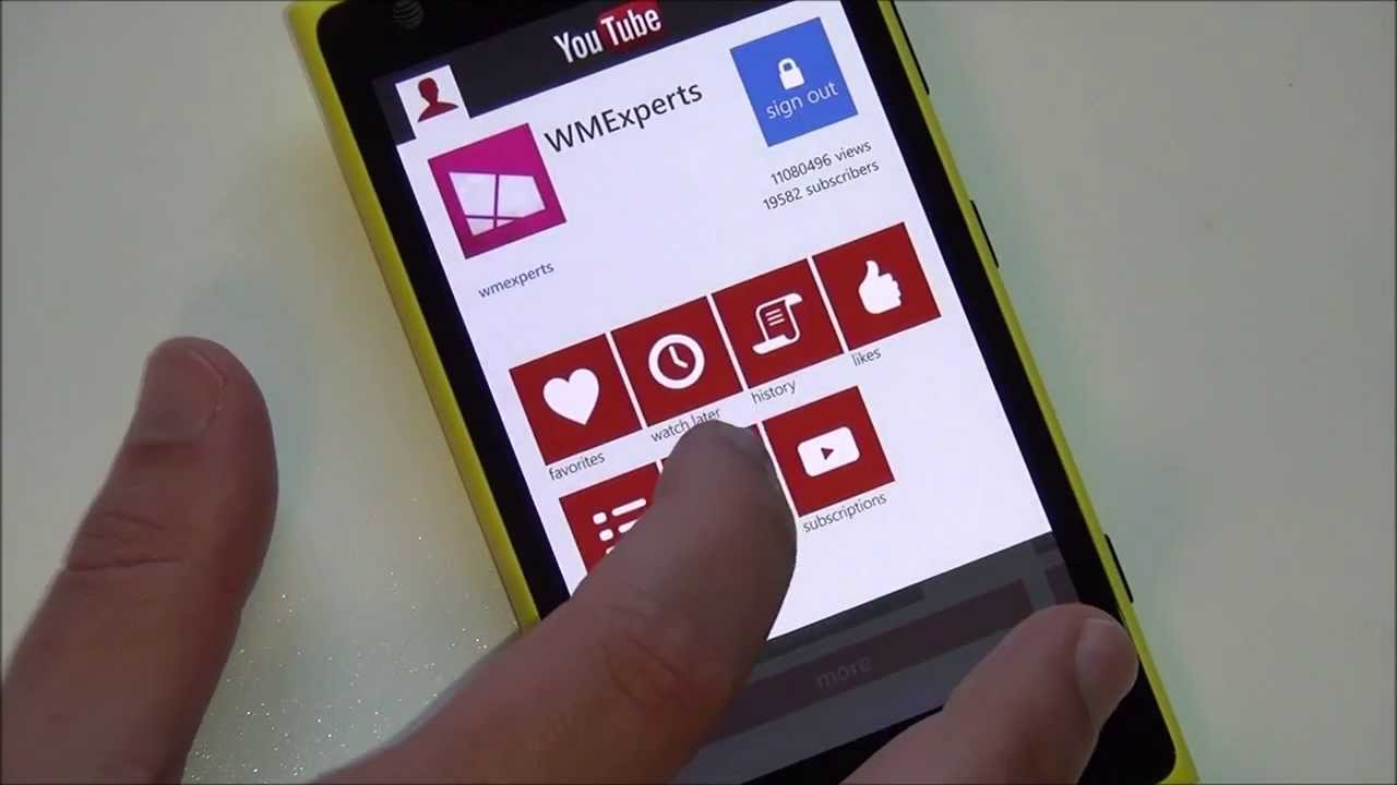 youtube app download for windows phone