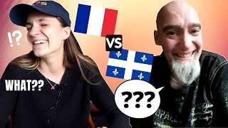 THE "FRENCH VS QUEBEC FRENCH" Interview | WHY is it so Different? A French & a Quebecois Exchange