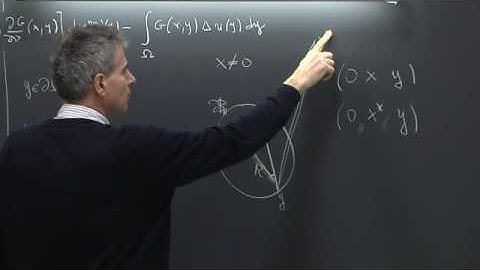 Partial Differential Equations - Giovanni Bellettini - Lecture 16