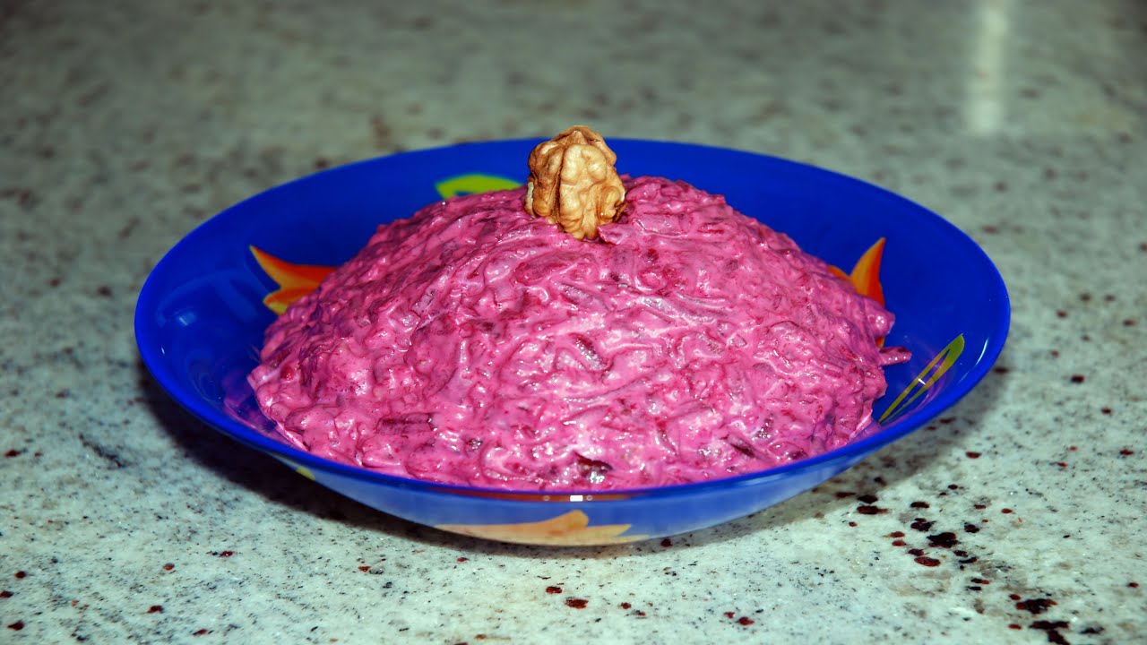 САЛАТ СВЕКЛА с ЧЕСНОКОМ. Выпуск №33