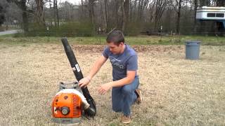 STIHL BR 600 blower review