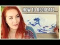 How to Recreate The Great Wave off Kanagawa | Art Journal Thursday Ep. 32