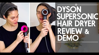 DYSON SUPERSONIC Hair Dryer Review &amp; Demo