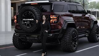 The Crimson Hummer Off-Road Concept is an Absolute Beast!