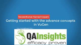 Famous Learn LoadRunner Series - #16 - Getting started with the advanced concepts in VuGen Profile