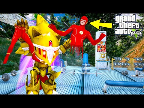 SONİC ORMANDAKİ GİZLİ SPOR SALONUNDA VÜCUT GELİŞTİRİYOR!(FLASH AĞLADI!!) - GTA 5