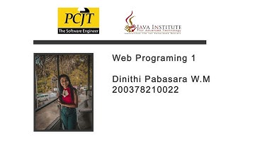 Web Project Task 15 | Java Institute