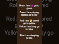 I am playing go to sound