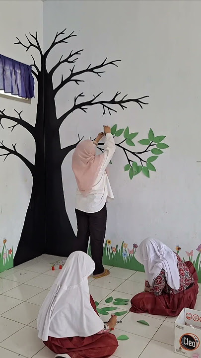 Membuat Pohon Literasi - Pojok Baca