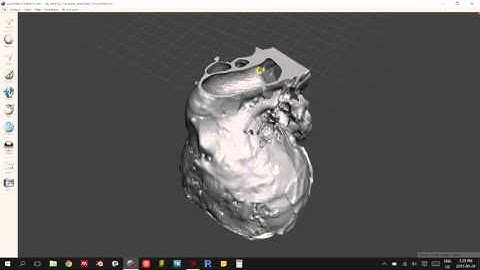 ITK Snap segmented heart version 2