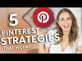5 Pinterest Strategies that ACTUALLY work in 2023 and beyond!