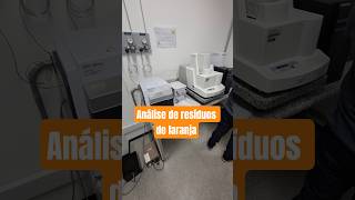 Análise de resíduos de laranja