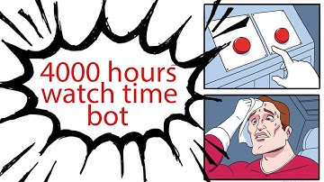 Generate YouTube watch time with simple Python bot | #Shorts