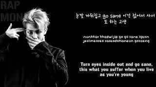 BTS Rap Monster (랩몬스터) - Throw It 버려 [Lyrics Han|Rom|Eng]