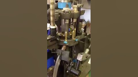 Dillon 1050 processing 223 brass with auto drive