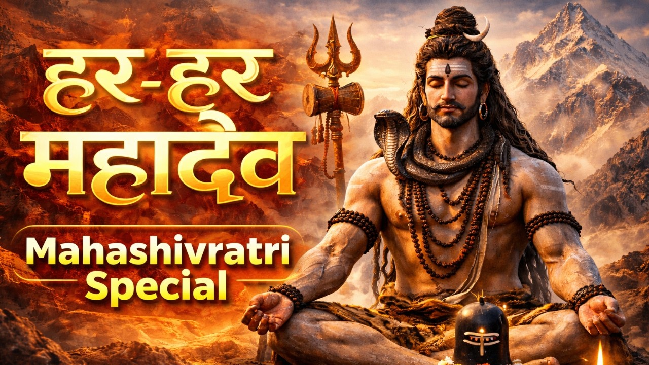 हर हर महादेव 🙏 | Mahashivratri Special Mahadev Bhajan #mahadev #viral #bhakti #bhajan #song