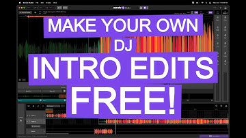 Make Your Own DJ Intro Edits FREE!!! - Serato Studio Tutorial