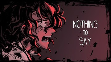 Lydia the Bard - NOTHING TO SAY (Official Animatic Music Video)