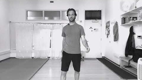 Neutral arm swing, less neck pain