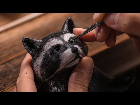 Making a Raccoon with a 3D Pen