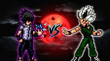 Sasuke Rinnegan V2 OP VS Xicor in Jump Force Mugen