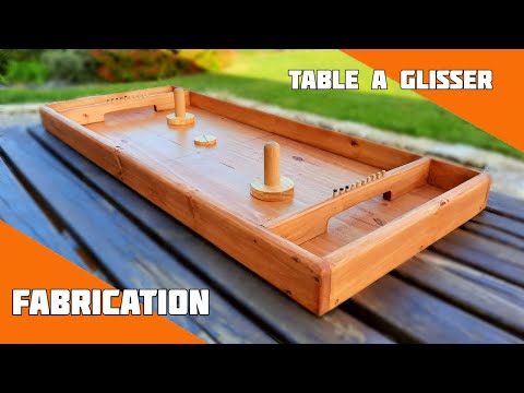 MANUFACTURE OF WOODEN SLIDING TABLE/AIR HOCKEY/Puck game