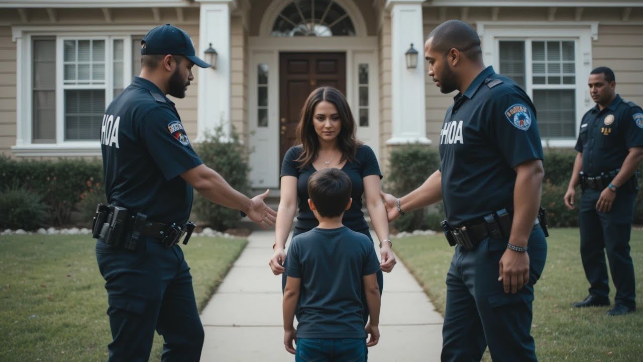 "My Son Attacked by HOA Security—Sheriff Witnesses the Incident!"| Emotional Stories