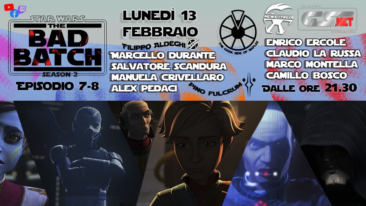 LIVE dedicata alla serie animata The Bad Batch Stagione 2 - Episodio 7 ...