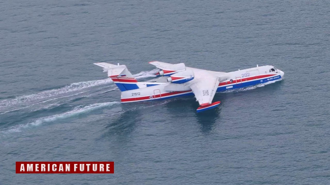 Beriev Be-200, the modern Russian water bomber - Blog Before