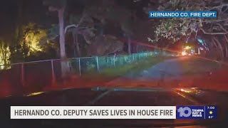 3 hospitalized, including deputy, after house fire in Weeki Wachee: HCFR