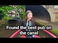 Found the best pub on the canal. Real Ale trial. Narrow Boat adventure