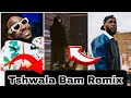 Davido In Big Pain As Burna Boy Replaces Him In Tshwala Bam Remix